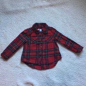Plaid Flannel Pocket Shirt - Old Navy